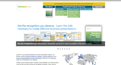 Desktop Screenshot of learnppt.com